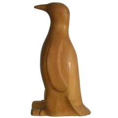 1930s WOOD PENGUIN