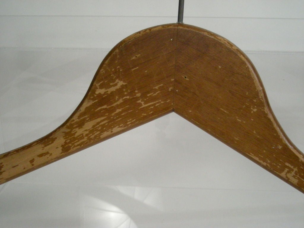 GIANT 52" LONG CLOTHES HANGER at 1stDibs