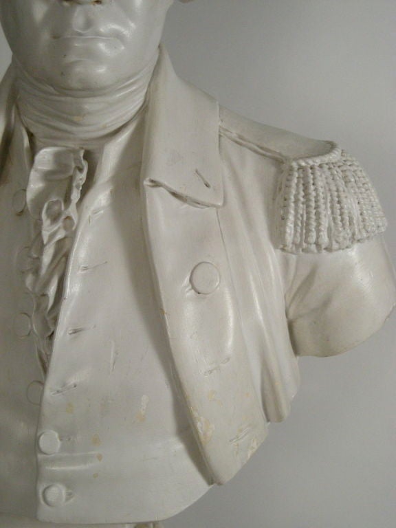 American GEORGE WASHINGTON PLASTER BUST