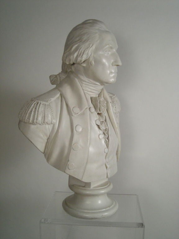 GEORGE WASHINGTON PLASTER BUST 2