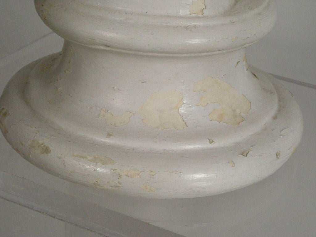 ABRAHAM LINCOLN PLASTER BUST 2