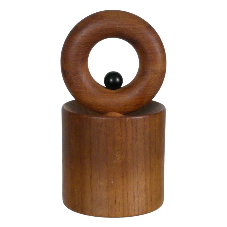 1970's PEUGEOT PEPPER MILL IN TEAK