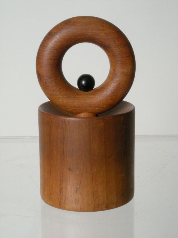 Late 20th Century 1970's PEUGEOT PEPPER MILL IN TEAK