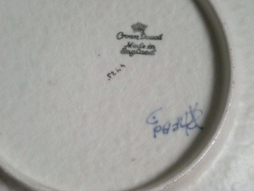 Mid-20th Century EDWARD VIII CORONATION PLATE BY CROWN DUCAL