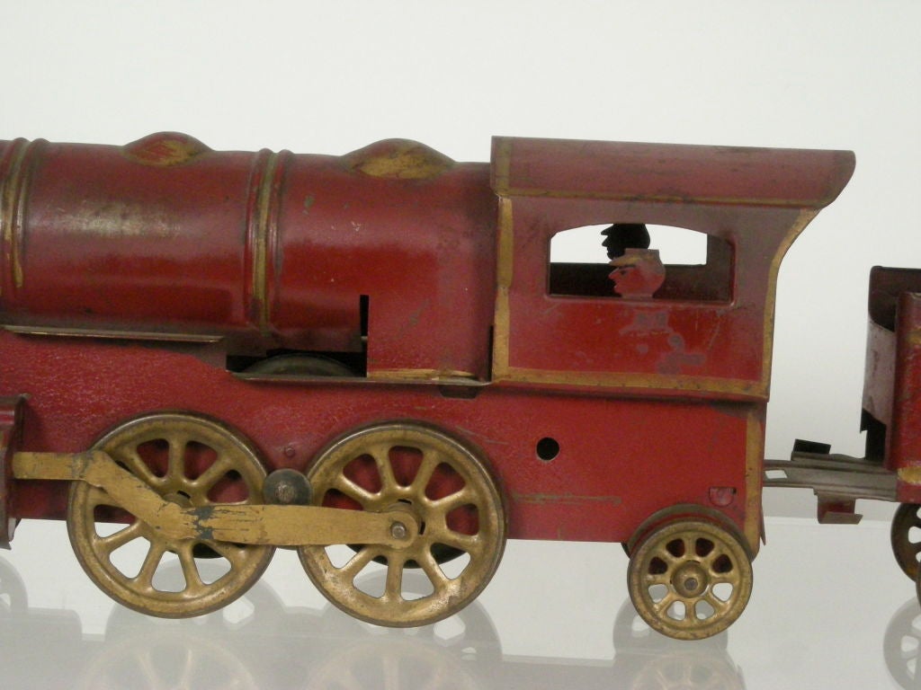 20th Century LARGE DAYTON ANTIQUE TOY HILL CLIMBER  LOCOMOTIVE