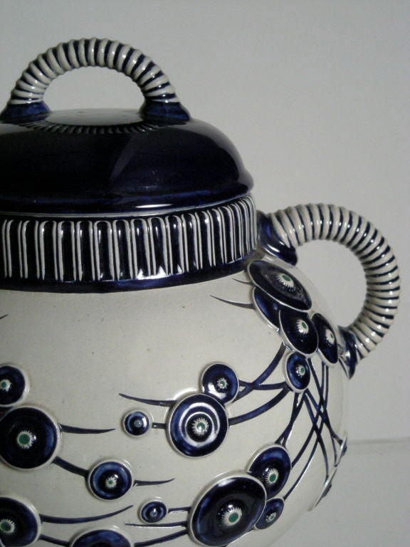 LARGE ART NOUVEAU RICHARD RIEMERSCHMID DESIGNED SOUP TUREEN