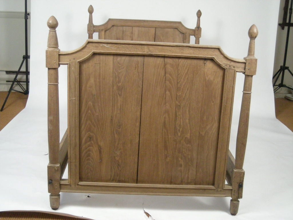 19TH C FRENCH CHESTNUT LOUIS XVI STYLE DAYBED OR TWIN HEADBOARDS 5
