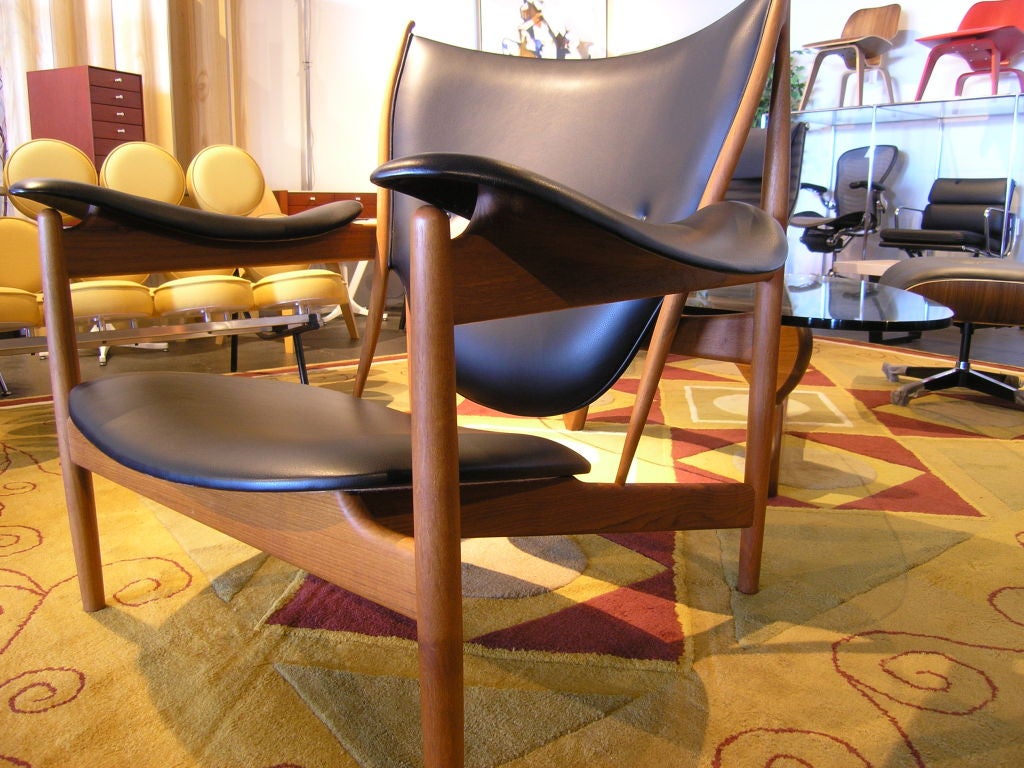 Chieftain Chair by Finn Juhl for Niels Vodder In Excellent Condition In Dorchester, MA