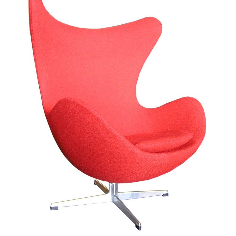 Vintage Egg Chair by Arne Jacobsen at 1stDibs