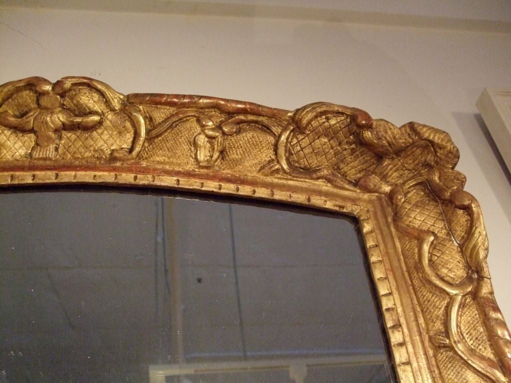 Period Regency Giltwood Mirror In Excellent Condition In Boston, MA