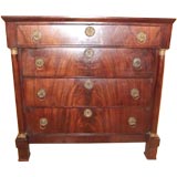 Antique Empire chest of drawers