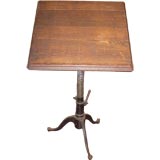 19th C Drafting table
