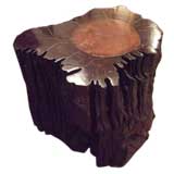 Ironwood side table