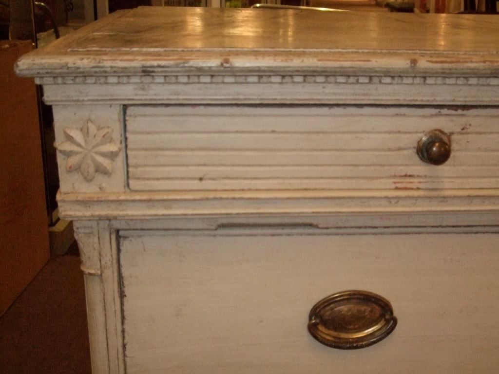 19th Century Painted Chest of Drawers In Good Condition In Boston, MA