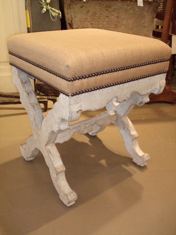 Pair of Rococo style benches