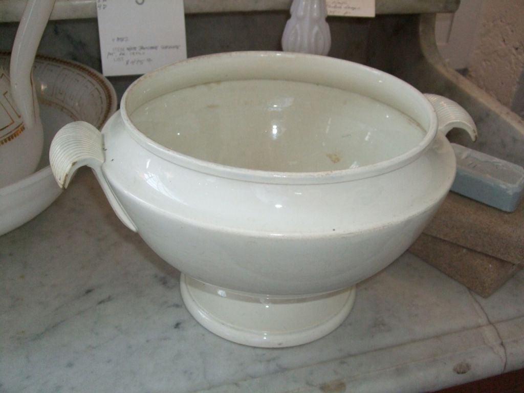 Creamware tureen