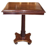 Anglo-indian rosewood pedestal table