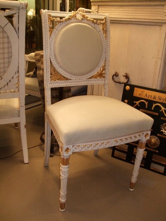 20th Century Paint and Gilt Suite of Furniture