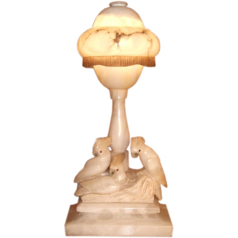 Alabaster Parrot light