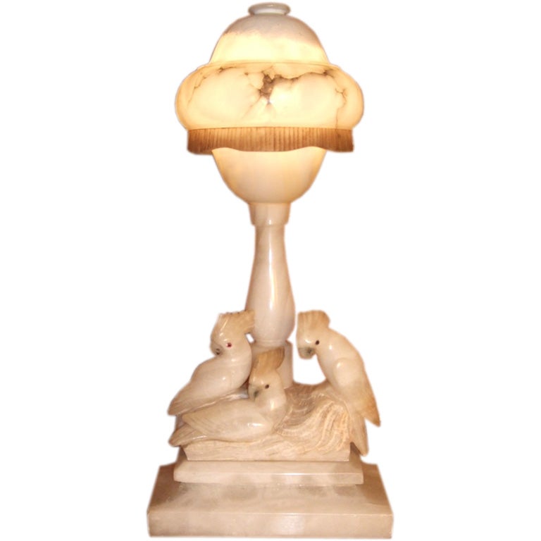 Alabaster Parrot light