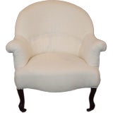 Napoleon III chair with curved legs