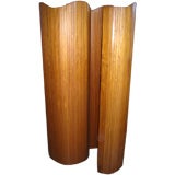 Tambour wooden screen