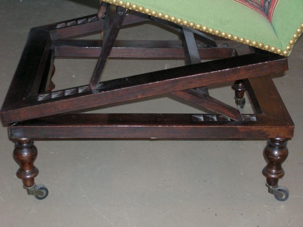 antique gout stool