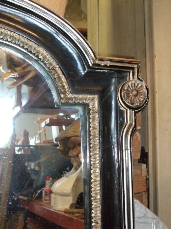 Napoleon III Ebonizied mirror 1