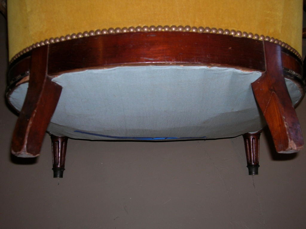 19th Century Tufted Club Chair 4