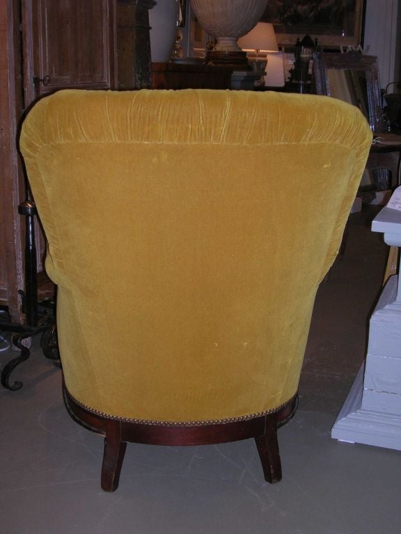 19th Century Tufted Club Chair 5