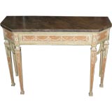 LOUIS XV STYLE PAINTED CONSOLE TABLE
