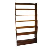 Campaign Style Mahogany Bookshelf