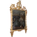 Italian Neoclassic Giltwood Mirror
