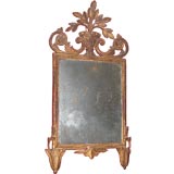 Italian Neoclassic Giltwood Mirror