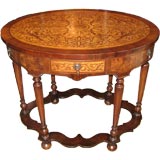 William and Mary Style Walnut Occasional Table