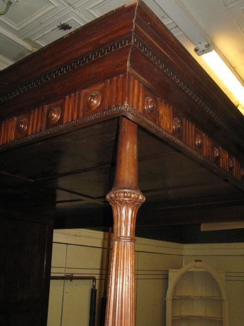 George III Mahogany Tester Bed 5