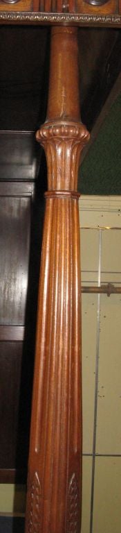 George III Mahogany Tester Bed 1