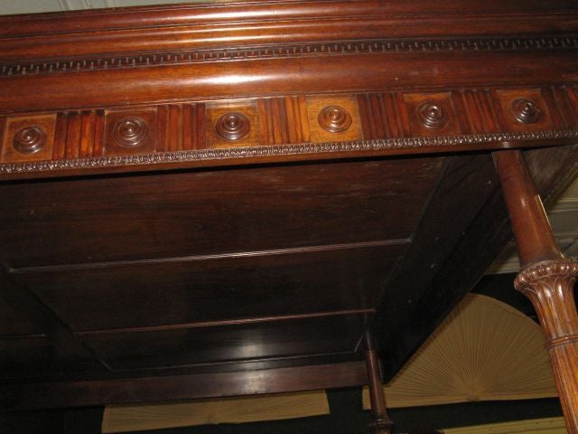 George III Mahogany Tester Bed 4
