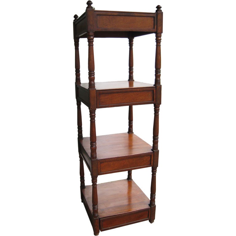Regency Mahogany Whatnot