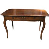 Italian Rococo Walnut Writing Table