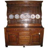 Antique George III Oak Welsh Dresser