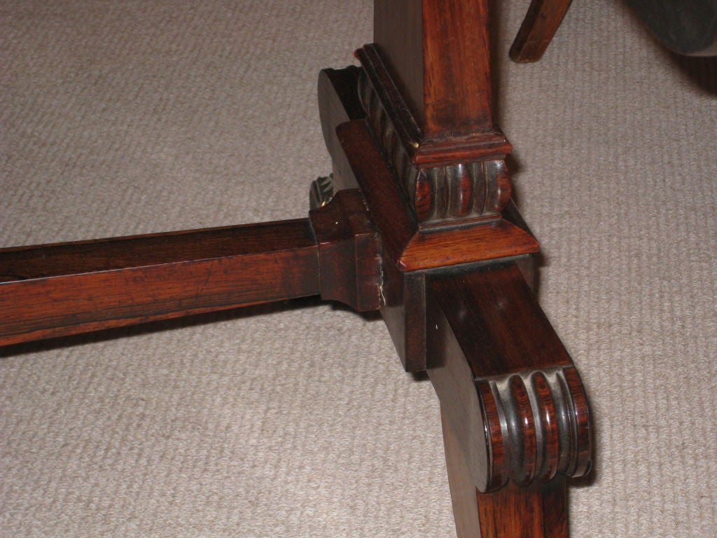 Regency Rosewood Sofa Table