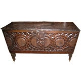 Henry VIII Oak Coffer