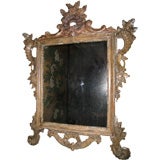 Venetian Rococo Carved and Gilded Mirror