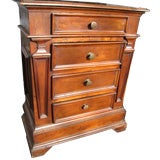 Italian Baroque Walnut Credenza