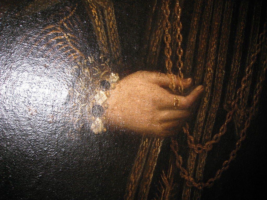 Canvas 17th Century Spanish Portrait