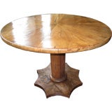 Italian Empire Fruitwood Center Table