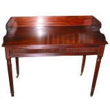 REGENCY MAHOGANY SIDE TABLE