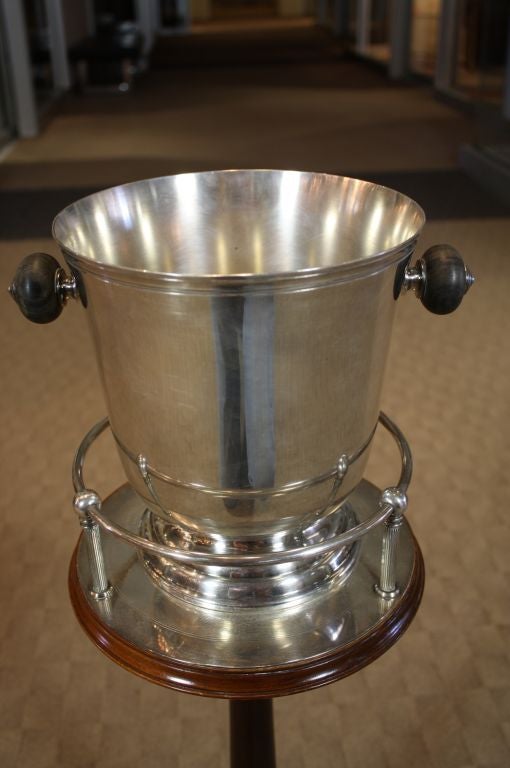 antique silver champagne bucket