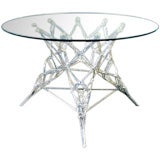 Marcel Wanders Chromium Knotted Table Prototype
